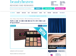 Win 1 of 3 Chi Chi Beauty on the Go Palettes