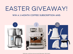 Win 1 of 3 Coffee Brewing Machines/Kits