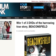 Win 1 of 3 copies of BEACONSFIELD on DVD