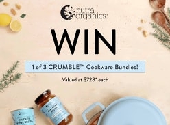 Win 1 of 3 Crumble Cookware Bundles