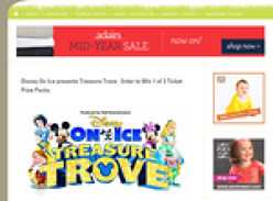 Win 1 of 3 Disney on Ice Prize Packs