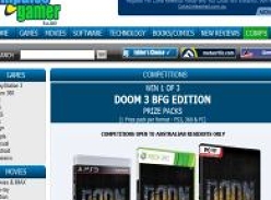 Win 1 of 3 Doom BFG Edition prize packs!