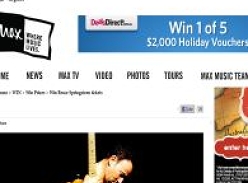 Win 1 of 3 double passes to see Bruce Springsteen live in concert!
