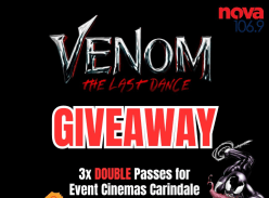 Win 1 of 3 Double Passes to Venom: the Last Dance Preview Screening