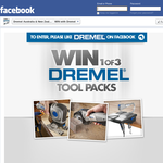 Win 1 of 3 Dremel tool packs!