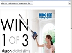 Win 1 of 3 Dyson Digital Slims Vacuum Cleaners