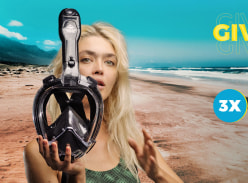 Win 1 of 3 Electra Smart Snorkel Masks, Fins (Flippers), and a Waterproof Bags