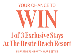 Win 1 of 3 Exclusive Stays at the Bestie Beach Resort