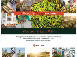 Win 1 of 3 Experience/Shopping & Klorane Prize Packages Worth Over $3,000