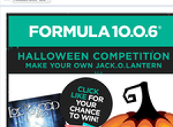 Win 1 of 3 Formula 10.0.6 masks & a copy of 'The Screaming Staircase' book!