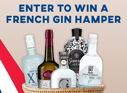Win 1 of 3 French Gin Hampers