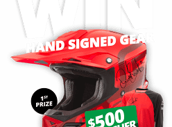 Win 1 of 3 GasGas Prize Packs Signed by Daniel “Chucky” Sanders