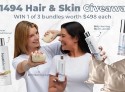 Win 1 of 3 Hair & Skin Prize Packs