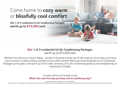 Win 1 of 3 Home Air-Con Systems