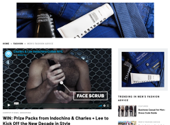 Win 1 of 3 Indochino & Charles + Lee prize packs!