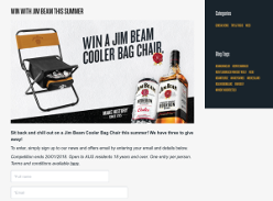 Win 1 of 3 Jim Beam Cooler Bag Chairs