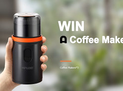 Win 1 of 3 KFLOW Portable Coffee Makers