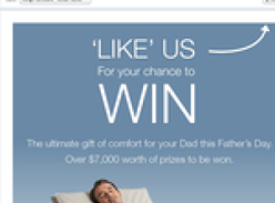 Win 1 of 3 King Cloud Recliners for your dad this Father's Day!