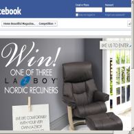 Win 1 of 3 La-Z-Boy Nordic recliners!