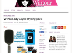 Win 1 of 3 Lady Jane hair styling packs 