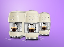 Win 1 of 3 Lavazza A Modo Mio SMEG Capsule Coffee Machines