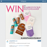 Win 1 of 3 Le Tan + Jar Body Scrub prize packs!