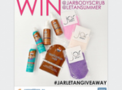 Win 1 of 3 Le Tan + Jar Body Scrub prize packs!