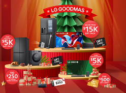 Win 1 of 3 LG Prize Pack, Prezzee Gift Card Bundles & Gift Vouchers