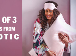 Win 1 of 3 Luxotic Pillowcase & Eye Mask Prize Packs