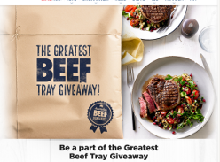Win 1 of 3 Meat Trays/Vouchers Worth $1,000/$500/$200