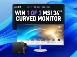 Win 1 of 3 MSI Pro 34