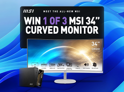 Win 1 of 3 MSI Pro 34