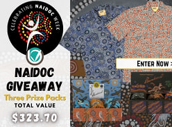 Win 1 of 3 NAIDOC Indigenous Prize Packs