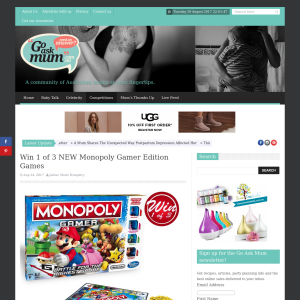 Win 1 of 3 NEW Monopoly Gamer Edition Games