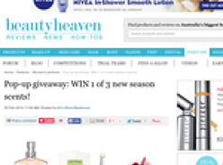 Win 1 of 3 new season scents!