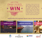 Win 1 of 3 'Oman Experience' holidays!