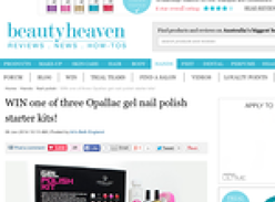 Win 1 of 3 Opallac gel nail polish starter kits!