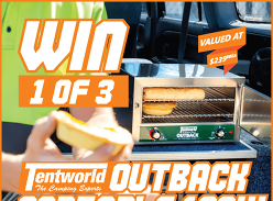 Win 1 of 3 Outback Portable 12V Ovens