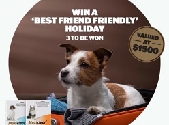 Win 1 of 3 Pet Friendly Holidays