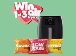 Win 1 of 3 Philips Twin Turbostar Digital Air Fryers XXL