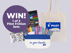 Win 1 of 3 Pilot Frixion & a Bullet Journalling Starter Kits