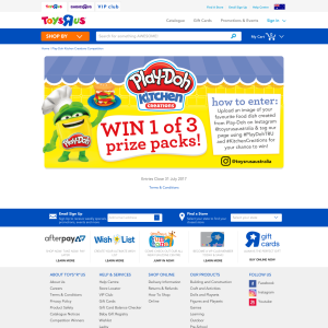 WIN 1 of 3 Play-Doh Kitchen Creations Prize packs