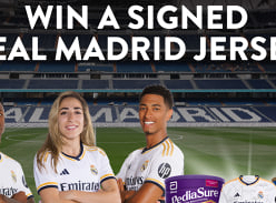 Win 1 of 3 Real Madrid Signed Jerseys or 1 of 500 Unsigned Jerseys