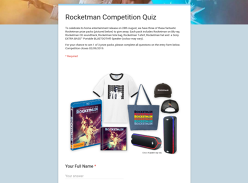 Win 1 of 3 Rocketman Prize Packs