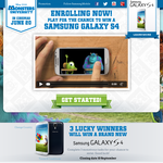 Win 1 of 3 Samsung Galaxy S4 smartphones!