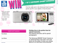 Win 1 of 3 Samsung Smart Cameras