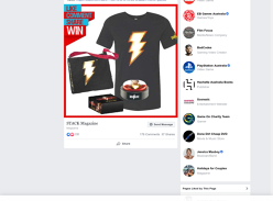 Win 1 of 3 Shazam Merchandise Packs