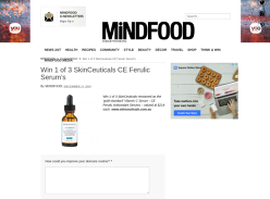 Win 1 of 3 SkinCeuticals' CE Ferulic Serums