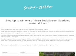 Win 1 of 3 SodaStream Makers