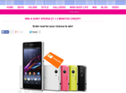 Win 1 of 3 Sony Xperia Z1 smartphones + 3 months Amaysim credit!